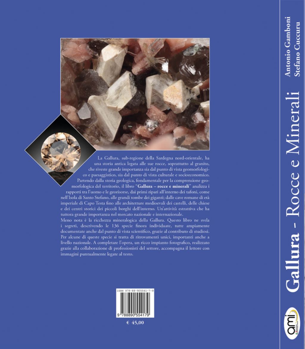 Libro nuova uscita: Gallura: rocce e minerali.